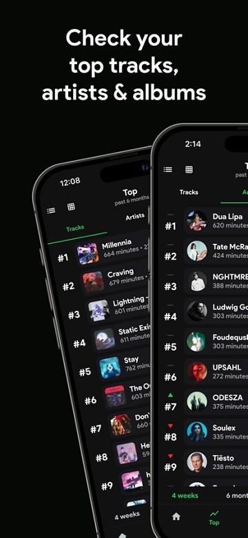 stats.fm for Spotify Music App下载,stats.fm,音乐app,数据统计app