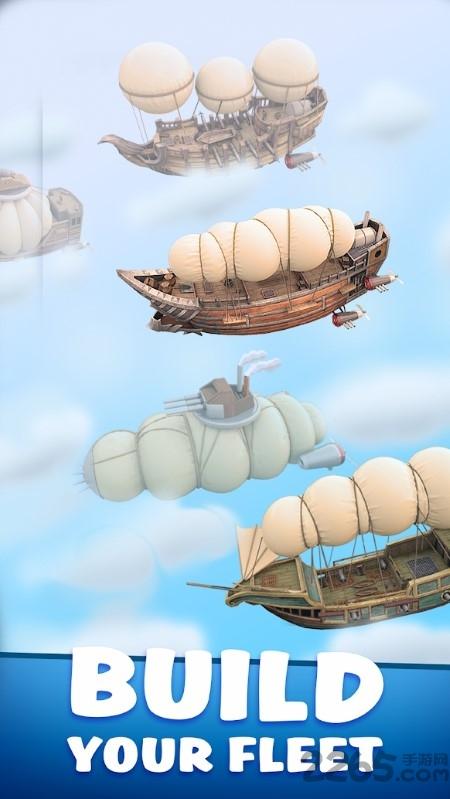sky battleships手游下载,skybattleships,策略游戏,飞艇游戏