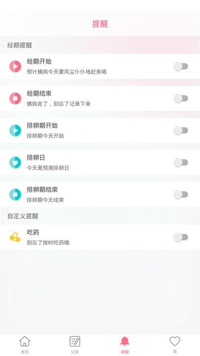 女性经期记录软件下载,女性经期记录,经期app,女性app